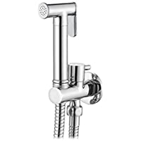 Ibergrif M22015R - Monomando Empotrar para Bidé WC- Grifo de Bidet para Agua Sola- Cromo- Plata